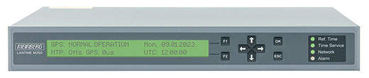 LANTIME M250/GPS : Servidor de Tiempo NTP con Reloj de Referencia GPS incorporado